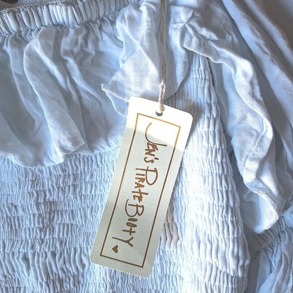 NWT- Jen's Pirate Booty × Free People Bethany Blouse - Picture 7 of 8